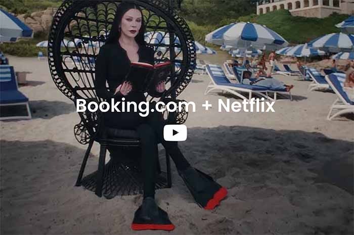 Booking.com and Netflix